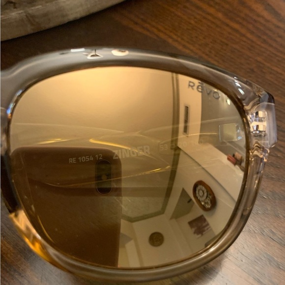 Revo Zinger Polarized Sunglasses Crystal Sand Champagne - Picture 7 of 10